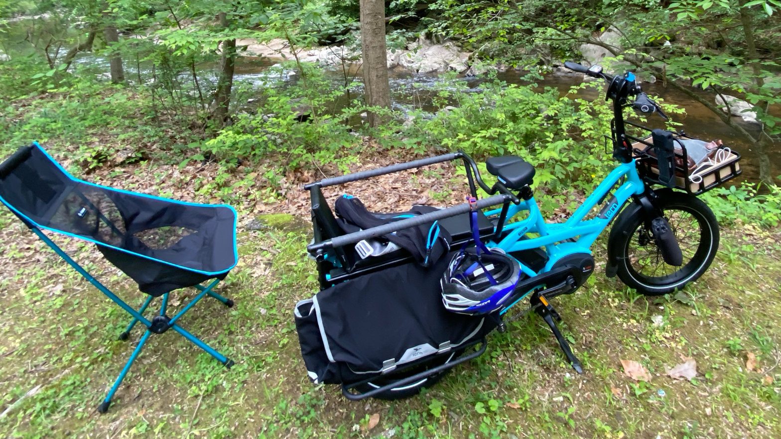 Making the pandemic bearable with an electric cargo bike