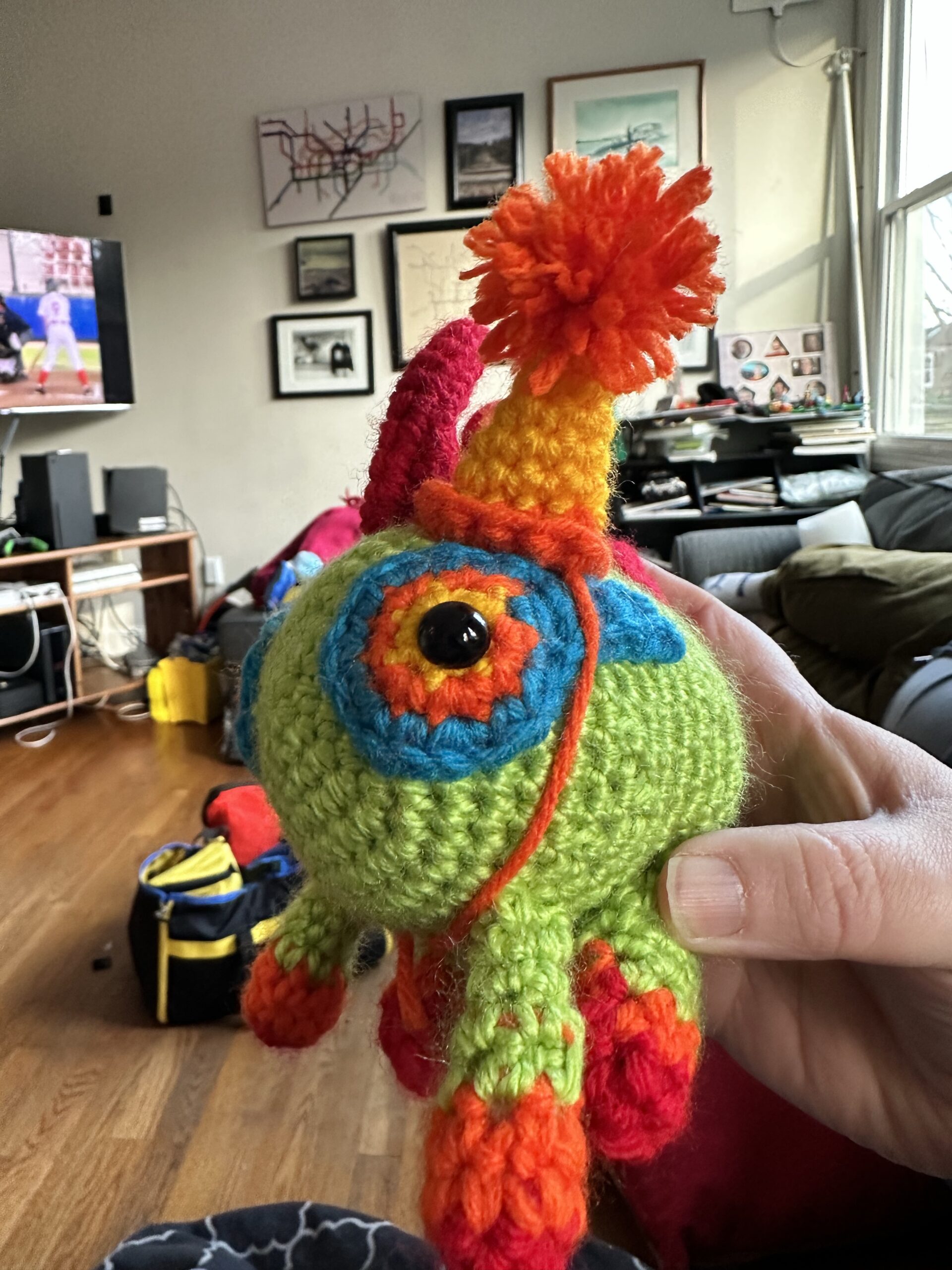 A festive birthday Murloc!